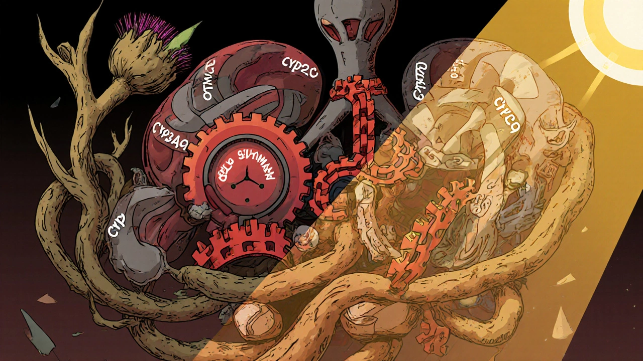 Milk Thistle und leberstoffwechselnde Medikamente: Wie Enzyme beeinflusst werden