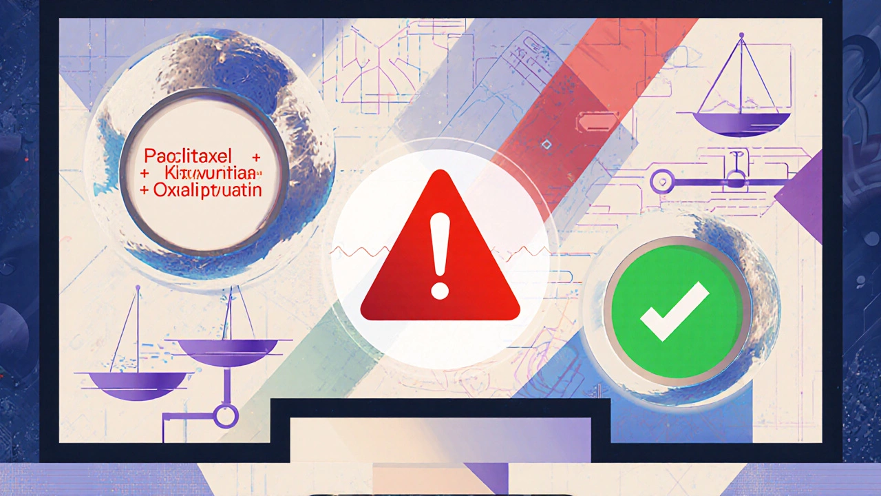 Digitales Labor mit molekularen Modellen, die Bioäquivalenz von Krebsmedikamenten-Kombinationen testen.