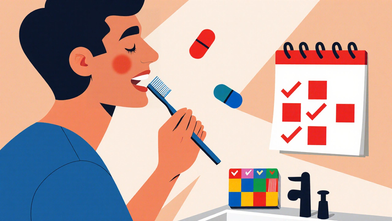 Eine tägliche Medikamentenroutine erstellen, die Sie einhalten können