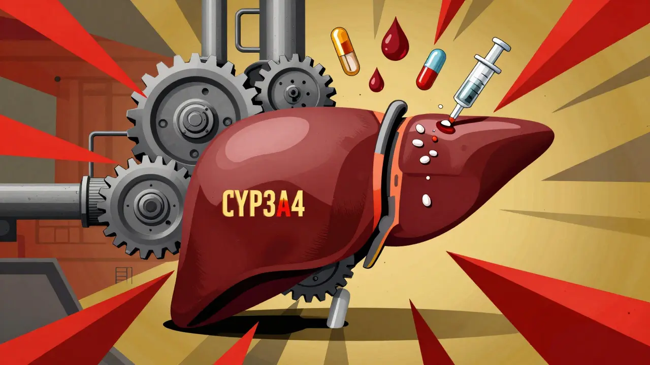 Carbamazepin als CYP-Induktor: Wechselwirkungen mit verschiedenen Arzneimittelklassen