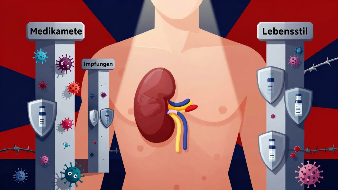 Post-Transplant-Infectionen: Prävention, Impfungen und Überwachung bei Nierentransplantationen