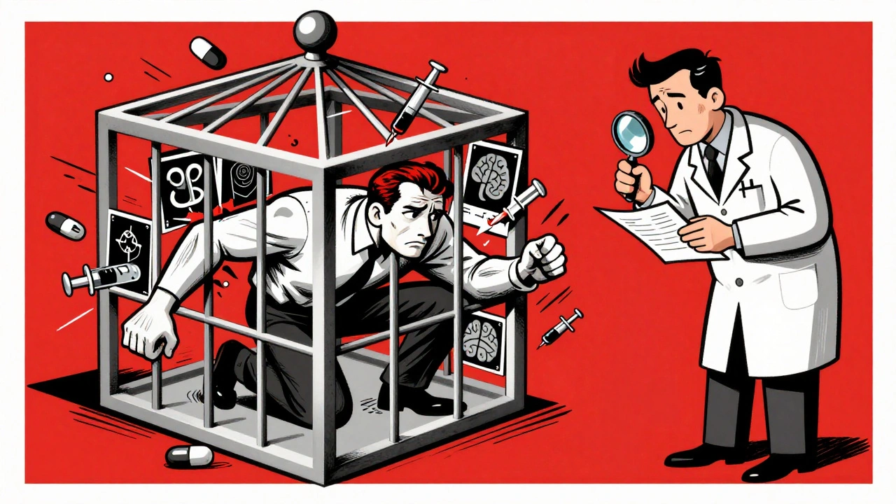 Ruhelosigkeit durch Medikamente: Restless Legs und Akathisia erkennen und behandeln