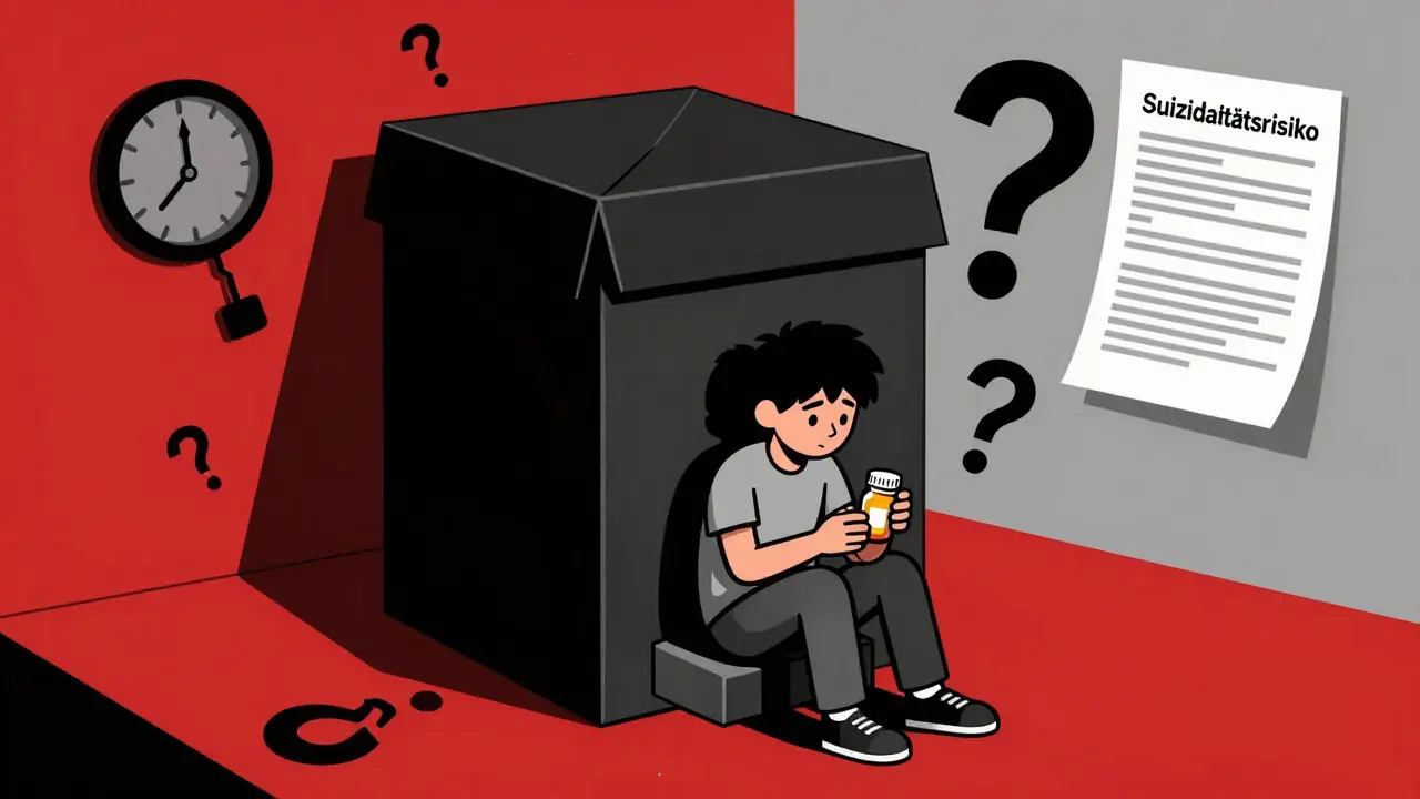 Black-Box-Warnungen bei Antidepressiva und Jugendlichen: Risiken und reale Folgen