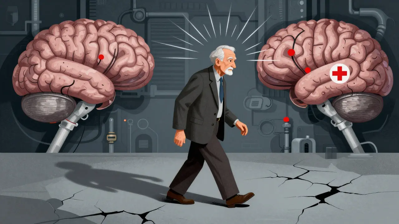 Normaldruck-Hydrozephalus: Gangstörungen, kognitive Beeinträchtigungen und Shunts